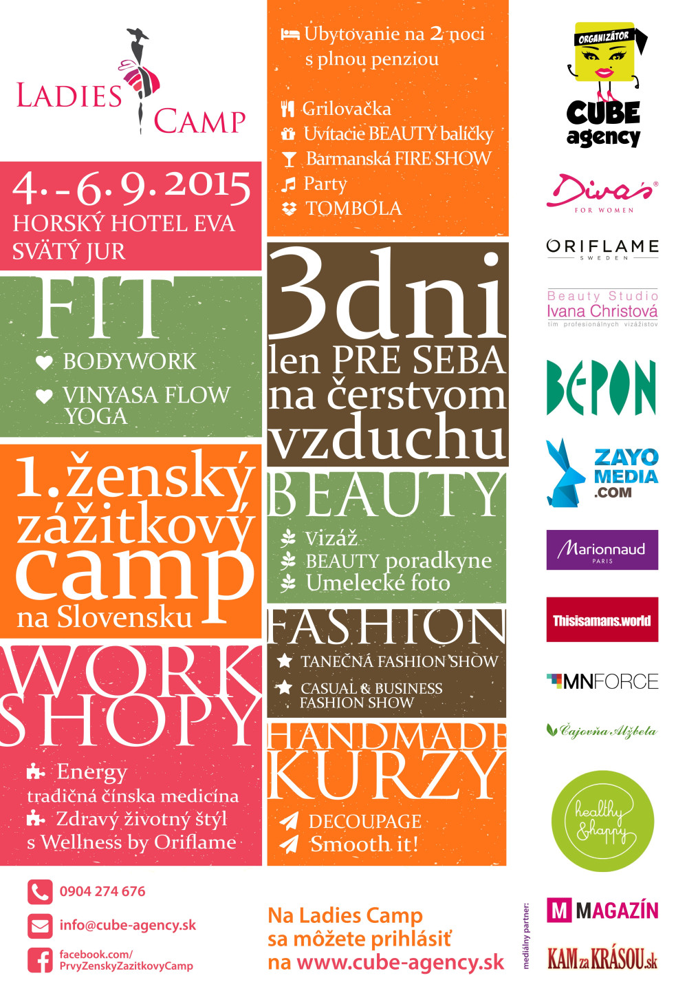 Ladies Camp – 1. Ženský zážitkový camp na Slovensku