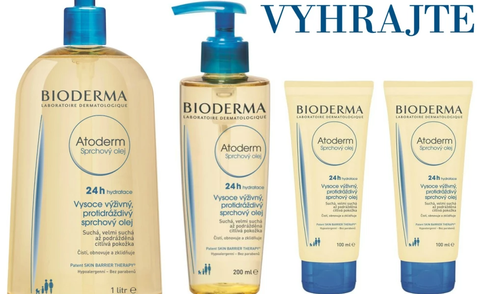 Vyhrajte luxusný Atoderm Sprchový olej od značky BIODERMA