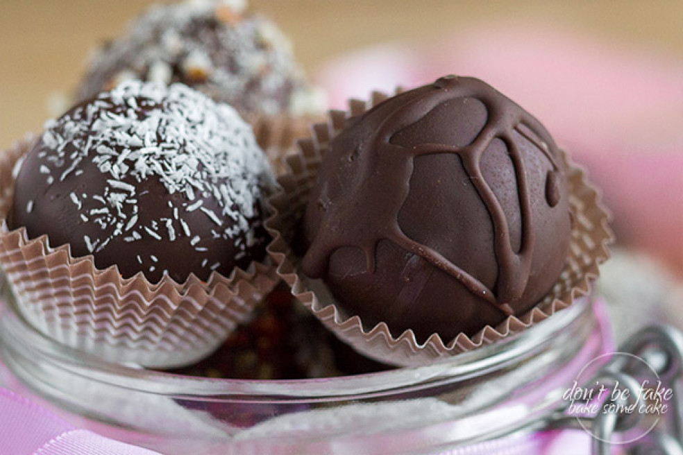 recept na Kakaovo-čokoládové truffles