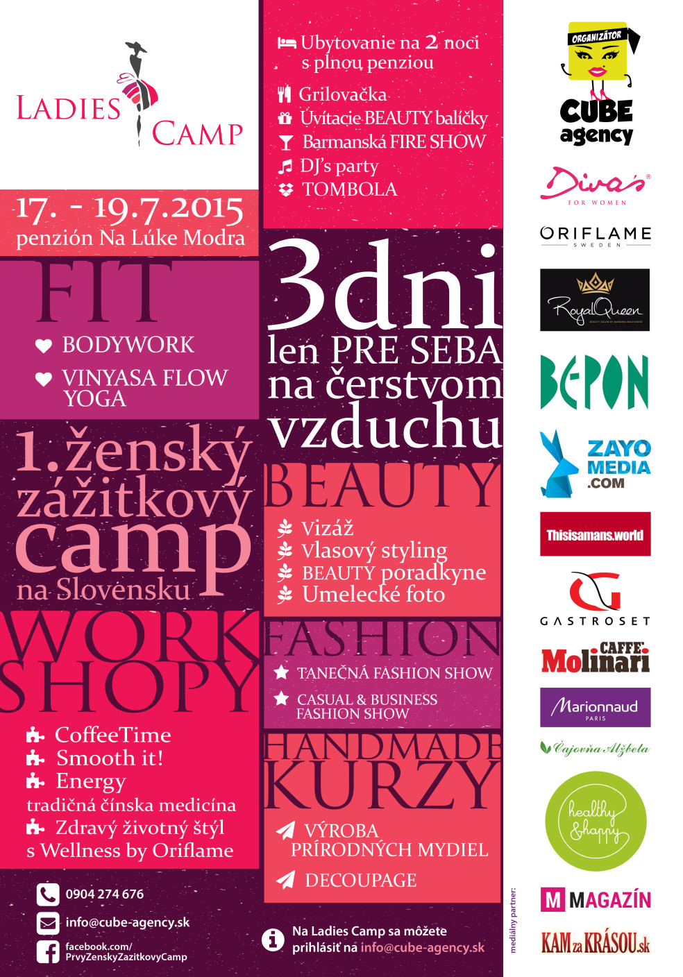 Ladies Camp – 1. Ženský zážitkový camp na Slovensku