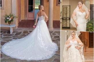 Inšpiruj sa: Toto sú TOP plus-size svadobné šaty na svadbu na pláži!