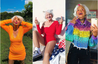 Ikona Helen Ruth van Winkle vo veku 91 rokov valcuje Instagram: Jej štýl je TOP!