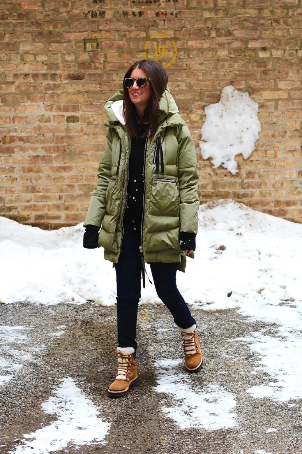 dámska zimná bunda