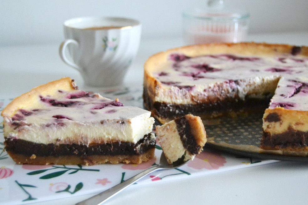 cheesecake strakatý