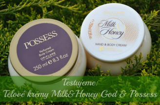 TEST: Oriflame - Telové krémy Milk&Honey Gold & Possess