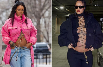 Rihanna a jej tehotenská móda: Fanúšikovia ju kritizujú i chvália