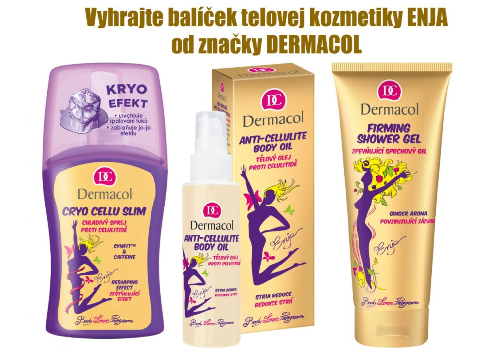 Vyhrajte balíček telovej kozmetiky ENJA od značky DERMACOL