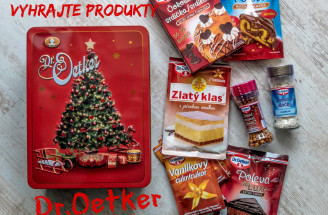 Hrajte o balíčky produktov a pomocníkov na pečenie Dr.Oetker