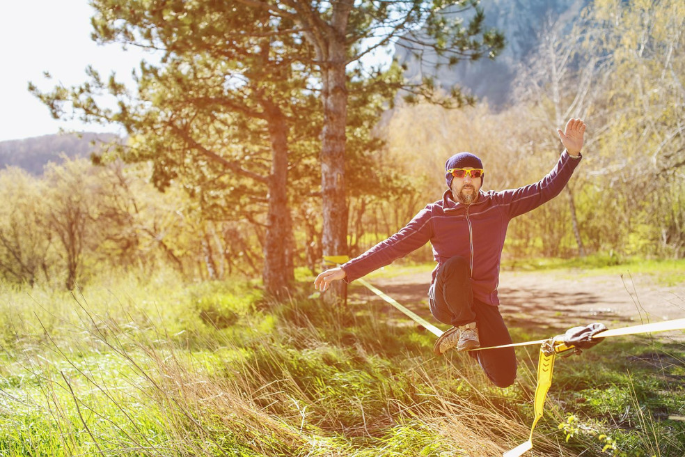 čo je to slacklining