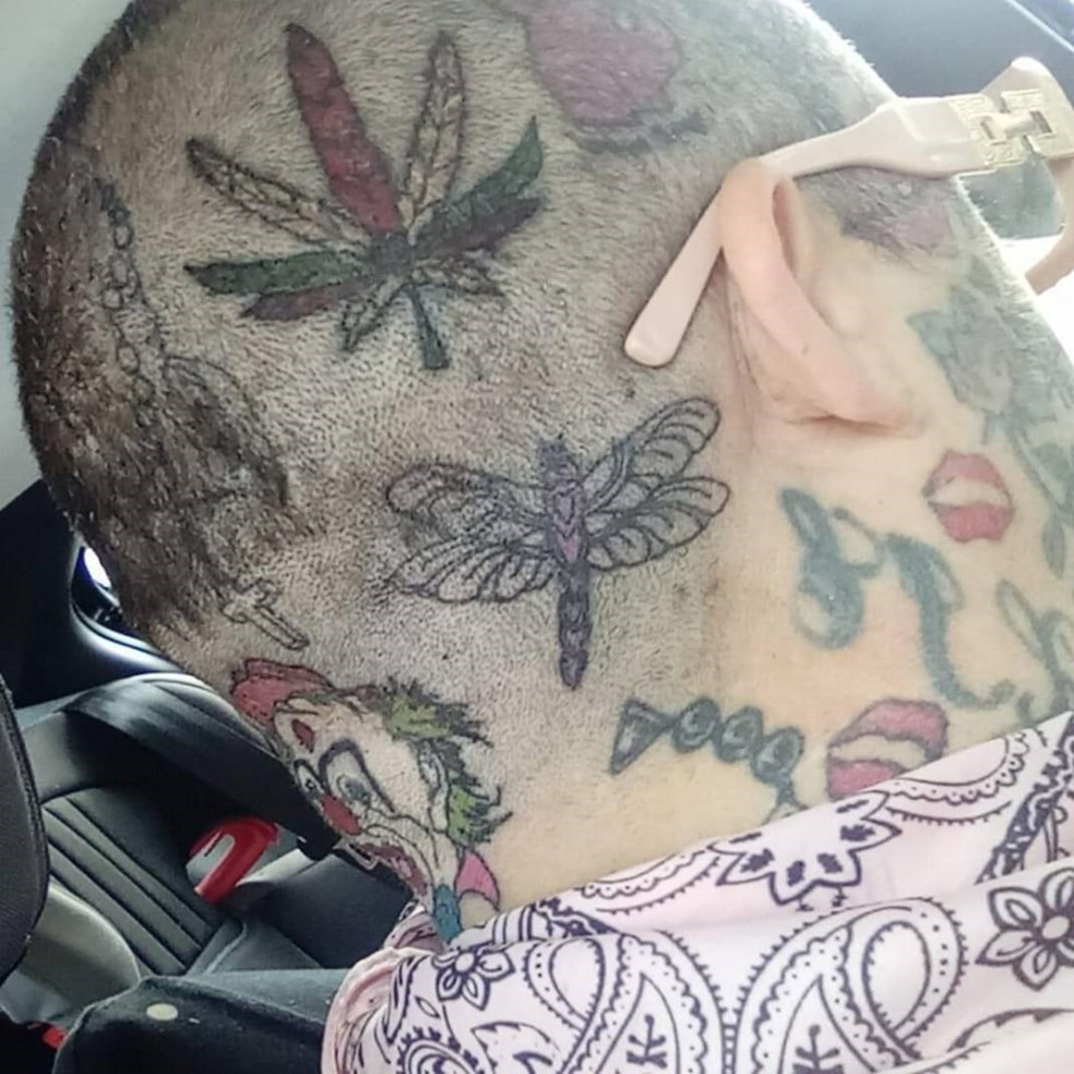 tetovanie na hlave
