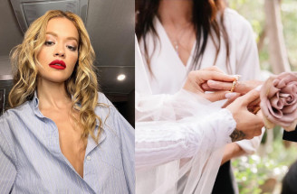 Rita Ora ukázala po roku svoje krásne svadobné šaty. Čo na ne povieš?