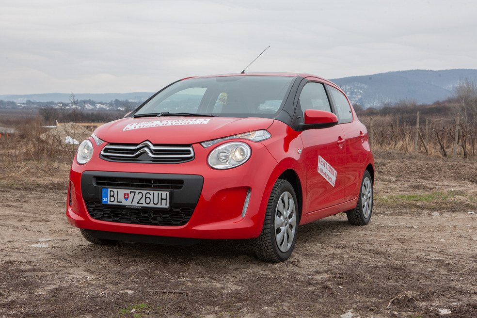 Citroën C1 - predné svetlomety