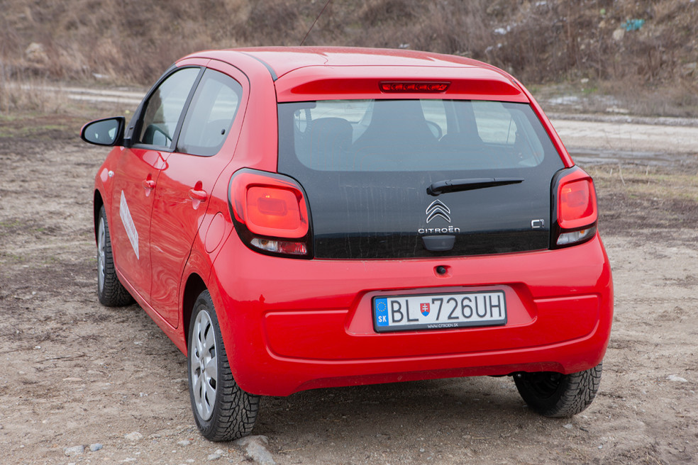 Citroën C1 - zadné svetlomety