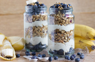 Zdravé raňajky: Cheesecake parfait