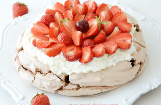 Angie pečie maškrtu: Čokoládová Pavlova