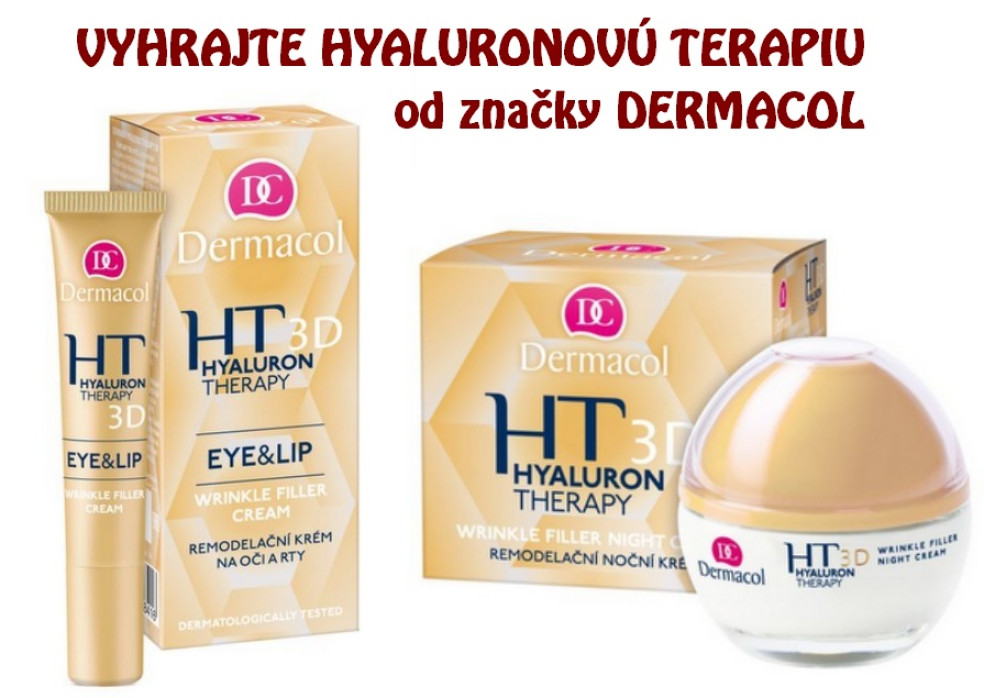 vVyhrajte produkty Hyalurónovej terapie Dermacol