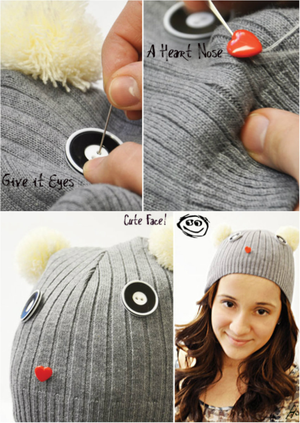 DIY winter cap