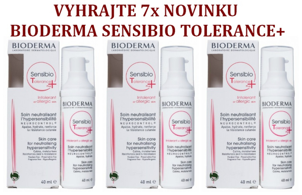 súťaž o sensibio tolerance plus