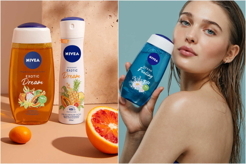 Nivea sprchovacie gély