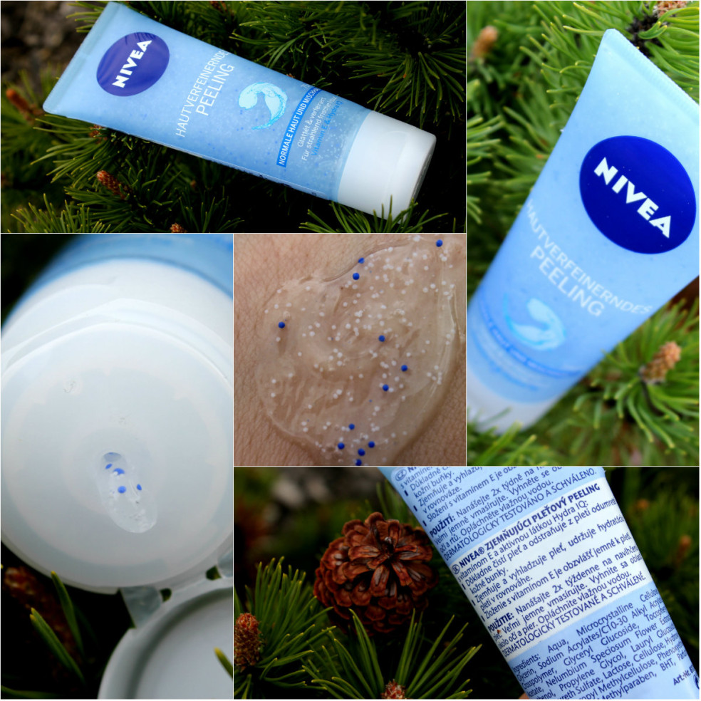 Nivea zjemňujúci pleťový peeling