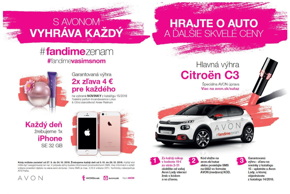 Avon súťaž