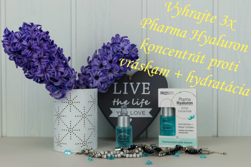 Vyhrajte 3x Pharma Hyaluron koncentrát proti vráskam + hydratácia