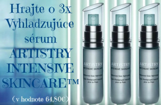 Hrajte o 3x Vyhladzujúce sérum  ARTISTRY INTENSIVE SKINCARE™ (v hodnote 64,80€)