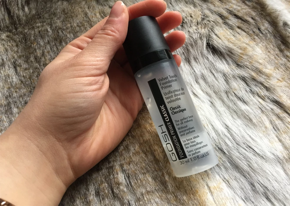 TEST: GOSH - Velvet Touch foundation primer - podkladová báza