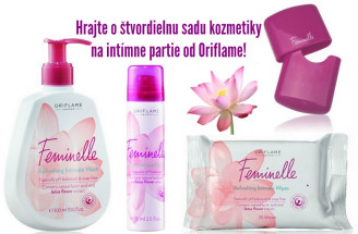 Hrajte o štvordielnu sadu kozmetiky na intímne partie od Oriflame!