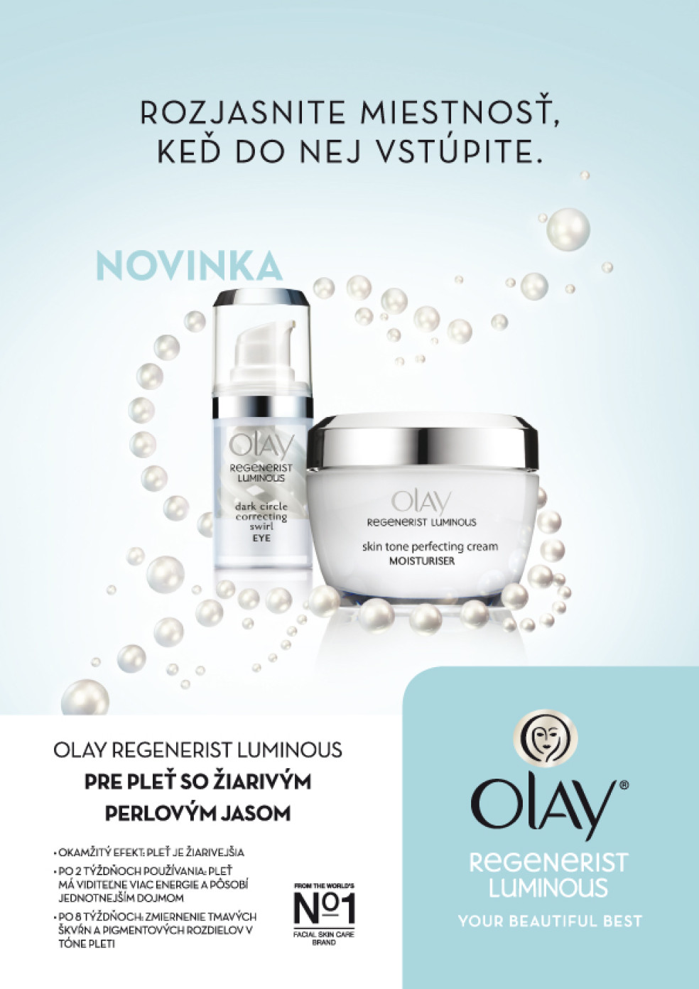 NOVÁ KOLEKCIA Olay Regenerist Luminous