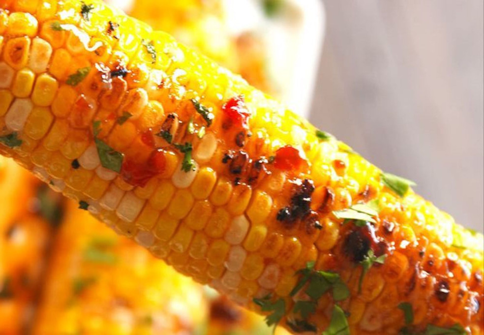 grilovaná kukurica na pikantný spôsob