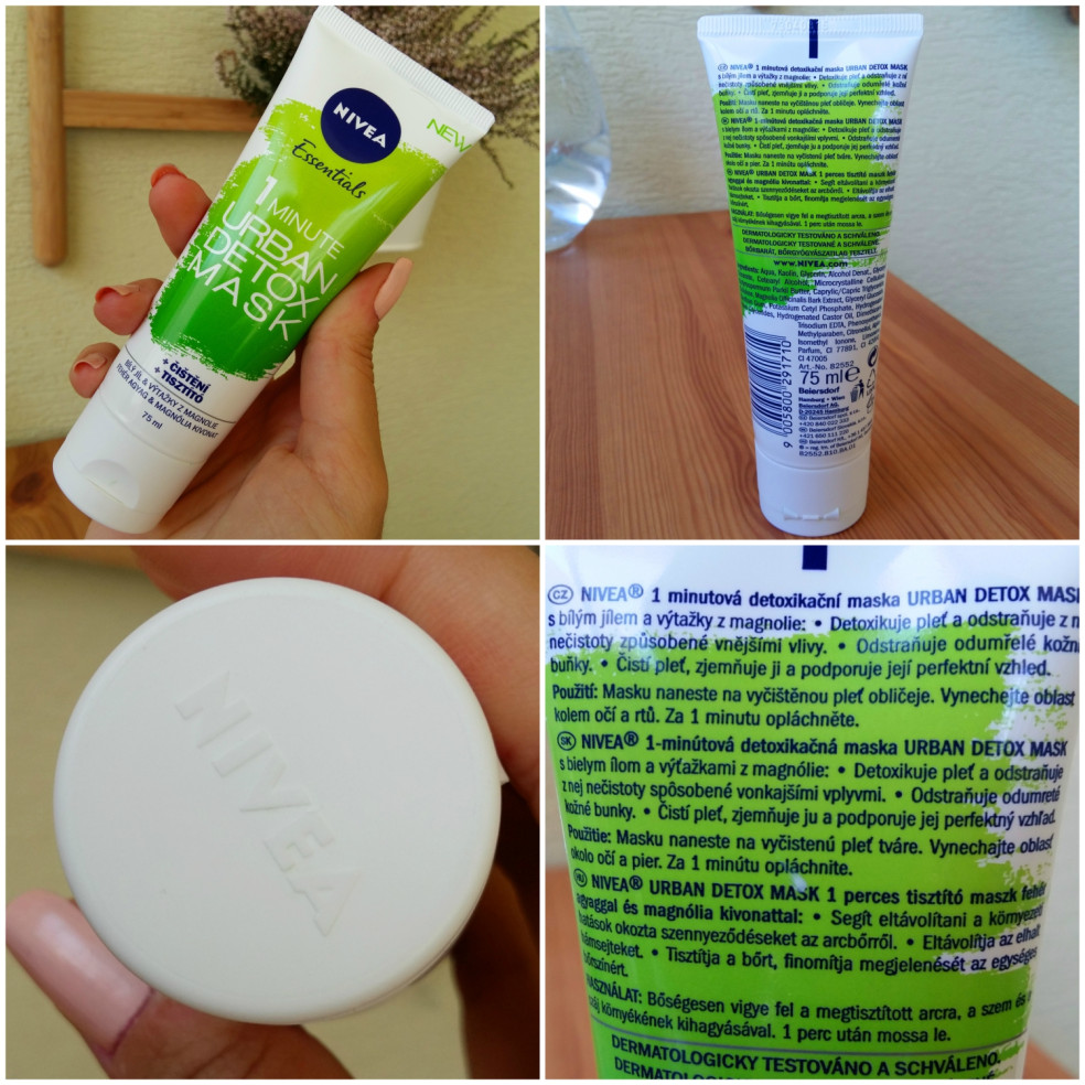 test nivea urban skin detoxikačná maska