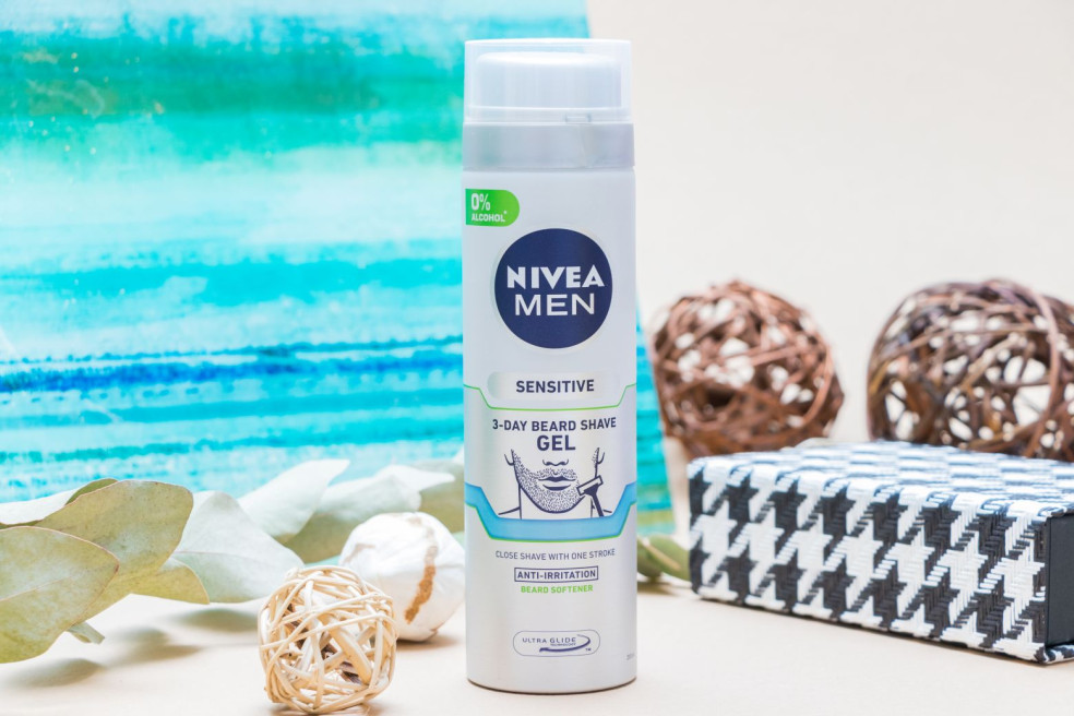 Gél na holenie Sensitive, NIVEA MEN