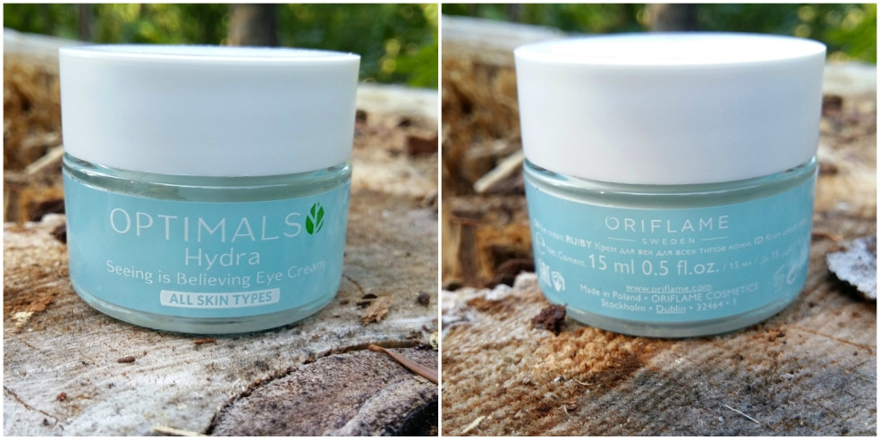 test oriflame očný krém