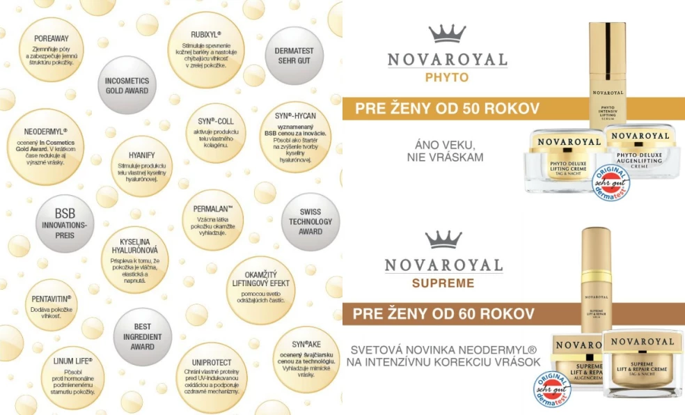 NOVAROYAL rakúska kozmetika
