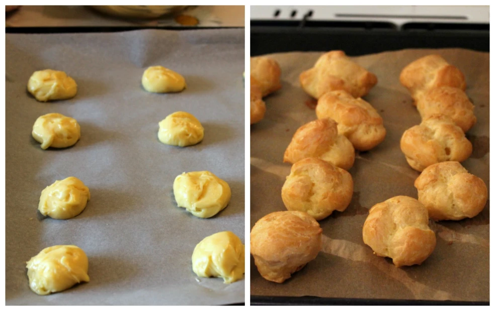 profiterolky recept