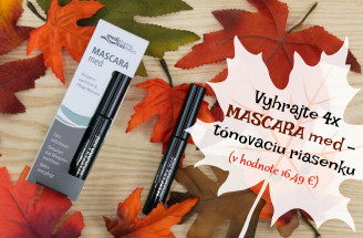 Vyhrajte 4x MASCARA med - tónovaciu riasenku od naturprodukt.sk