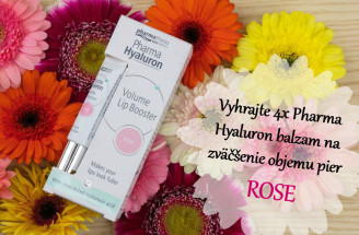 Vyhrajte 4x Pharma Hyaluron balzam na zväčšenie objemu pier ROSE