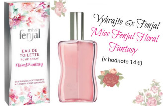 Vyhrajte 6x Fenjal Miss Fenjal Floral Fantasy EdT (v hodnote 14 €)