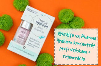 Vyhrajte 4x Pharma Hyaluron koncentrát proti vráskam + regenerácia