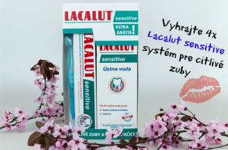 Vyhrajte 4x Lacalut sensitive systém pre citlivé zuby