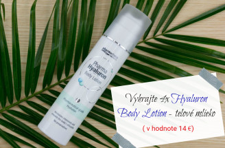 Vyhrajte 4x Hyaluron Body Lotion - telové mlieko (v hodnote 14 €)