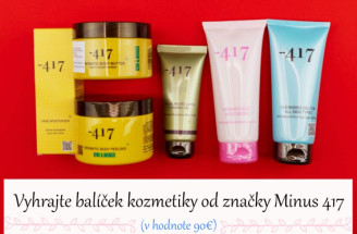 Vyhrajte balíček kozmetiky od značky Minus 417 (v hodnote 90 €)
