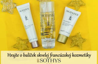 Hraj o 5 balíčkov francúzskej značky Sothys Paris v hodnote 58 €