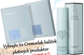 Vyhrajte 6x Cremorlab balíček pleťových produktov (v hodnote 39 €)