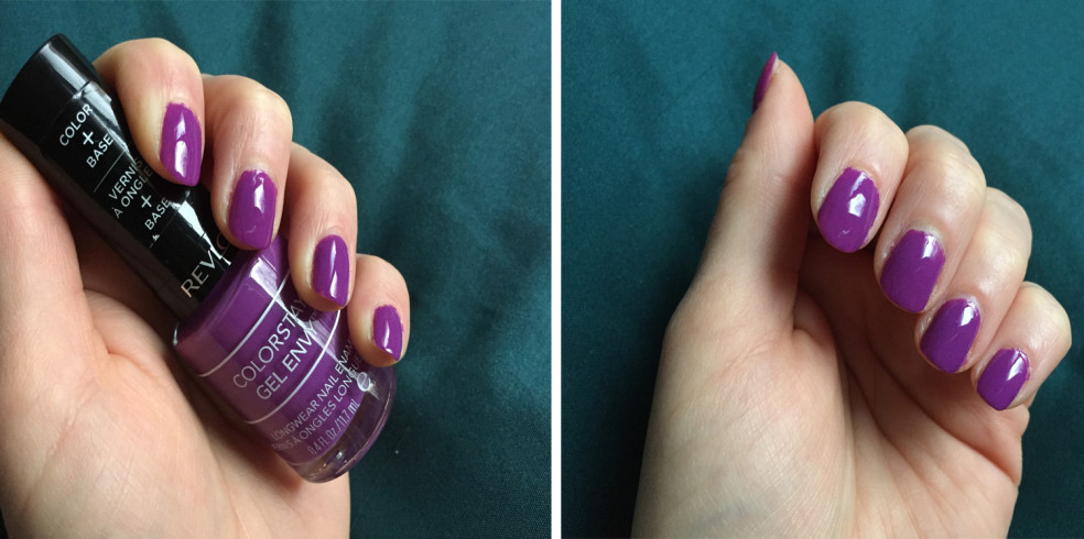 TEST: REVLON - Colorstay Gel Envy - Lak na nechty s bázou