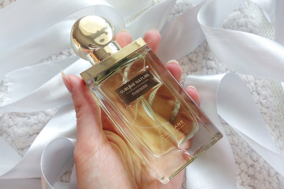 oriflame sublime nature tuberose recenzia