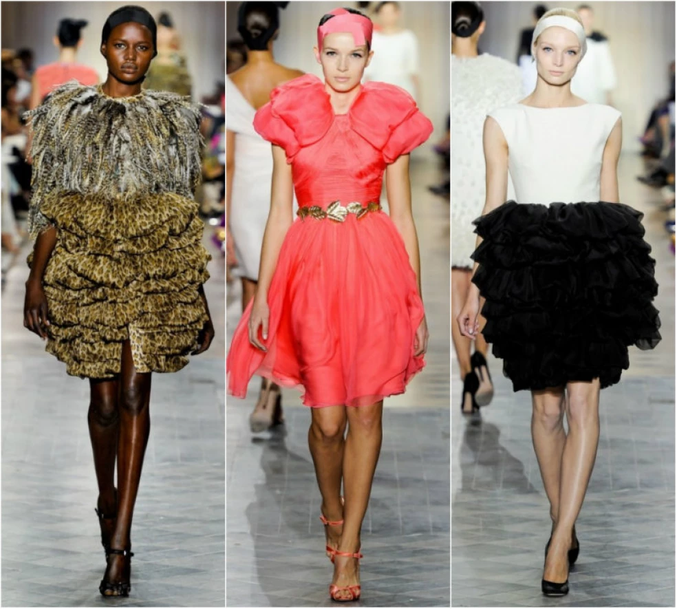 Fotografie z prehliadky HAUTE COUTURE Giambattista Valli