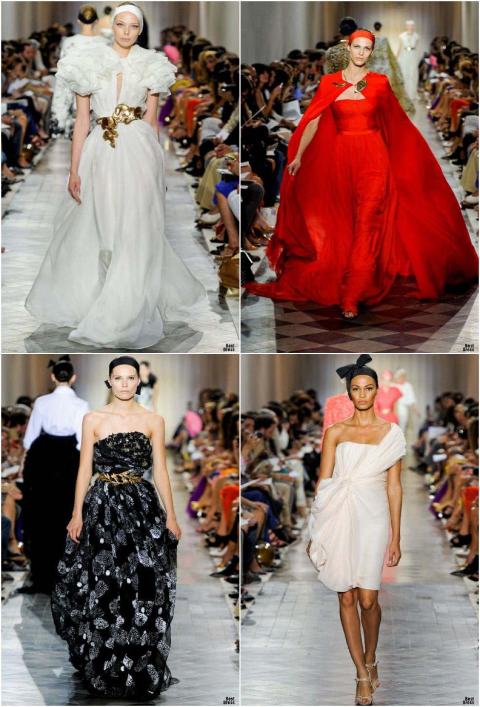 Fotografie z prehliadky HAUTE COUTURE Giambattista Valli