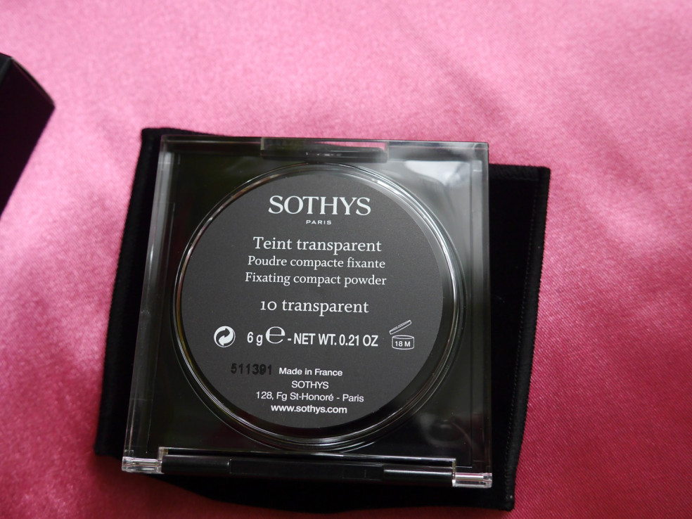 Sothys TEINT TRANSPARENT - Fixačný kompaktný púder